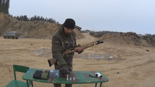 МР-155. Пыж-контейнер ДИСПЕРСАНТ. ТЕСТ - ОТСТРЕЛ. Мои подсумки и коробки для патронов.