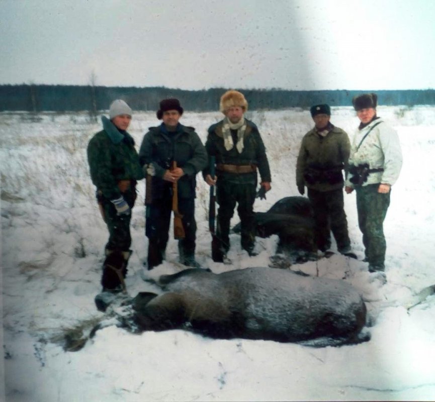 Охоты в Кировской области в 80-х годах
