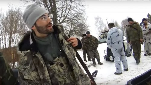 Охота на волка. Поехали за волком, но встретились только лоси
