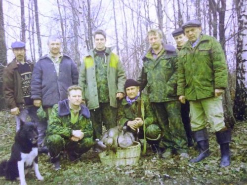 Фото на память после гусиной зорьки