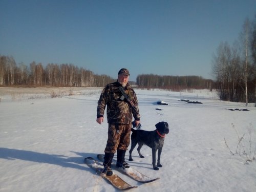 По насту.
