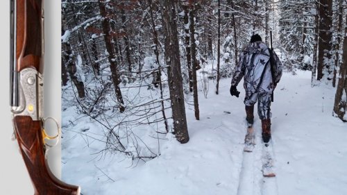 Три дня в заброшенной деревне. Охотничьи лыжи и крепления - тест дилетанта