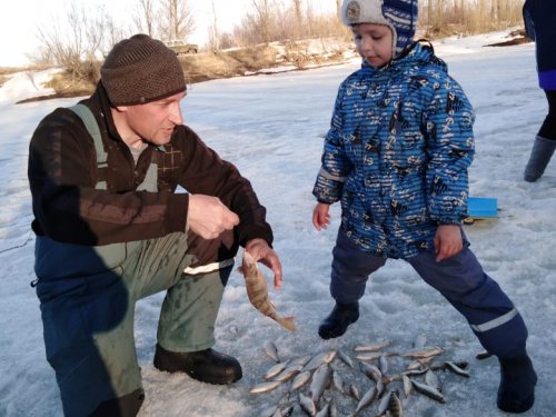 Уже рыбак.