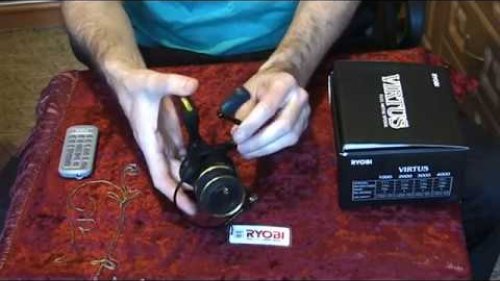 Катушка Ryobi . Видео обзор катушки Ryobi virtus 3000