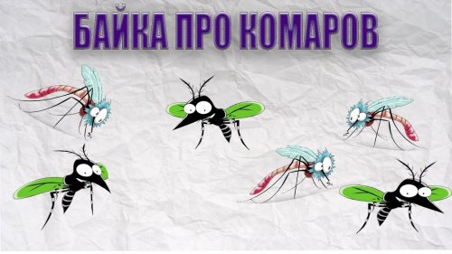 Байка про комаров.