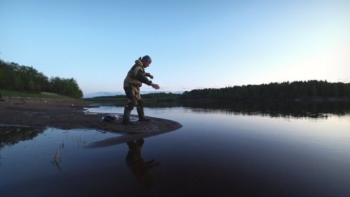 РЫБАЛКА НА ДОНКИ. НОЧЕВКА НА БЕРЕГУ. БЫТ У КОСТРА.