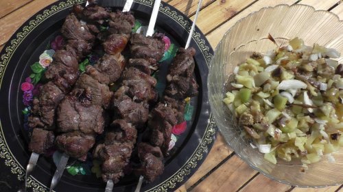Шашлык из дикого кабана. (Супер рецепт, вкус детства).