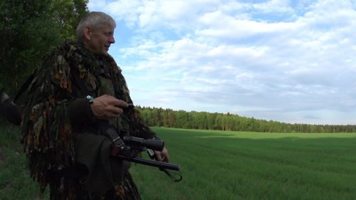Открытие охоты на самца косули в РБ 2019. Бекас-Авто, подствольный фонарь Armytek Viking