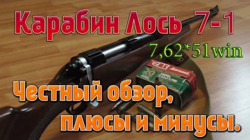 Карабин Лось 7-1. Честный обзор. Плюсы и минусы этого карабина.