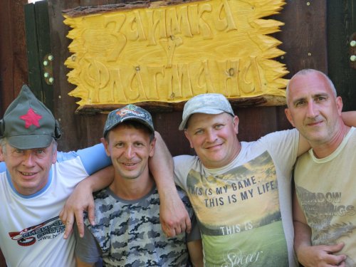 У Флагмана на даче