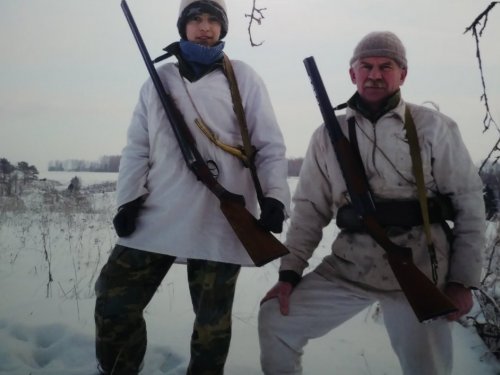 Моей охотничьей тропы начало.