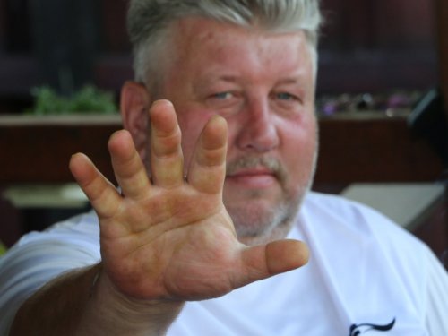 У Флагмана на даче
