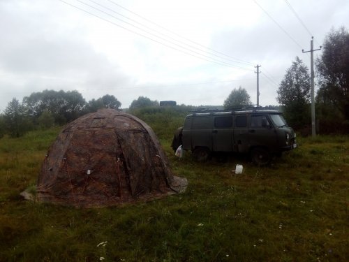 Палатка УП-2. Свежие впечатления.