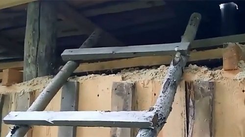 Дом для охотника из ОПИЛА