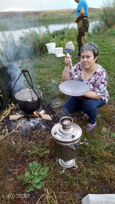 Выезжали на природу