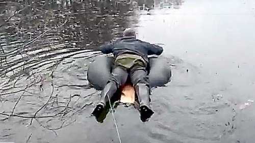 На охоте друг лучше собаки. Как достать утку без собаки
