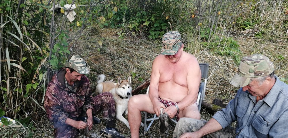 Бурашик помогает в процессе.