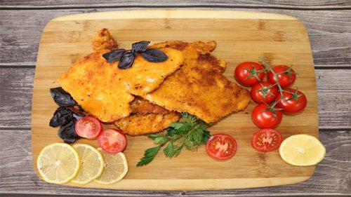 Шницель из куриного филе