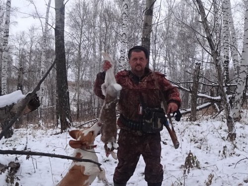 ОХота с Эстонской гончей!!!!