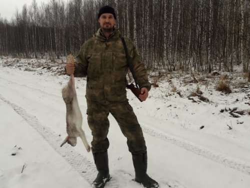 Сегодняшний трофей сына.