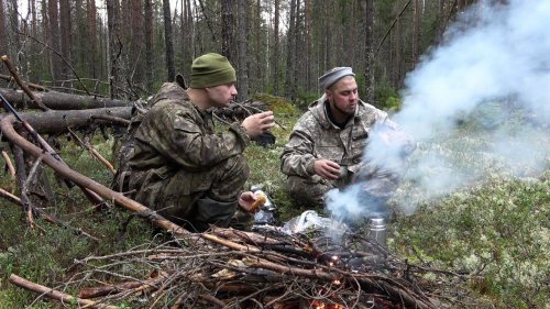 Охота на рябчика в тайге с CZ 455  22 LR