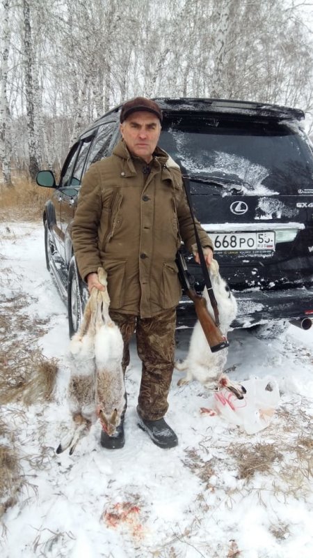 24-го "колесили" с приятелем по угодьям Омского района.