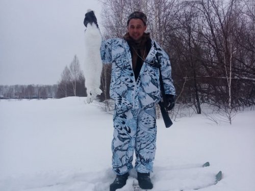 Охота в метель .