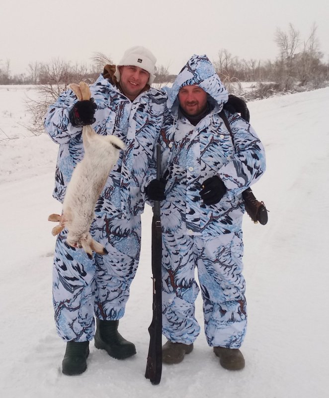с карифаном зайцев гоняли
