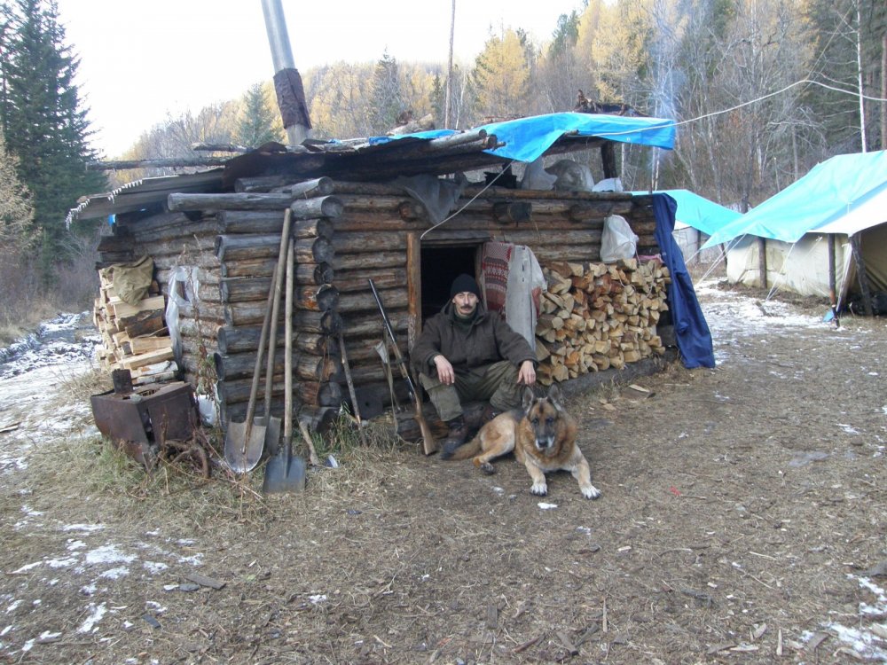 Тува правый берег Бий-Хема