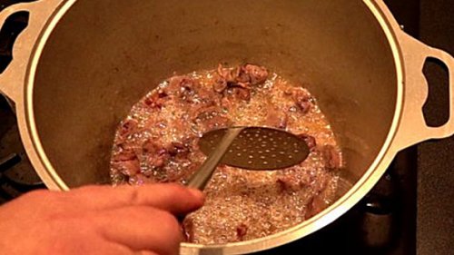 Привезли первые гнезда. Приготовили классический плов охотника из Косули