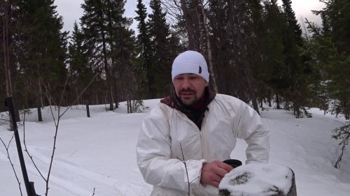 ОХОТА С МЕЛКАШКОЙ НА БОРОВУЮ ДИЧЬ / КОМИ РЕСПУБЛИКА / ПОГОДА НЕ ЛЁТНАЯ.