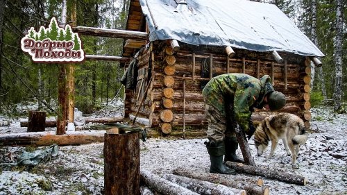В тайгу на 9 дней. Удачная охота на глухаря. Часть 1.