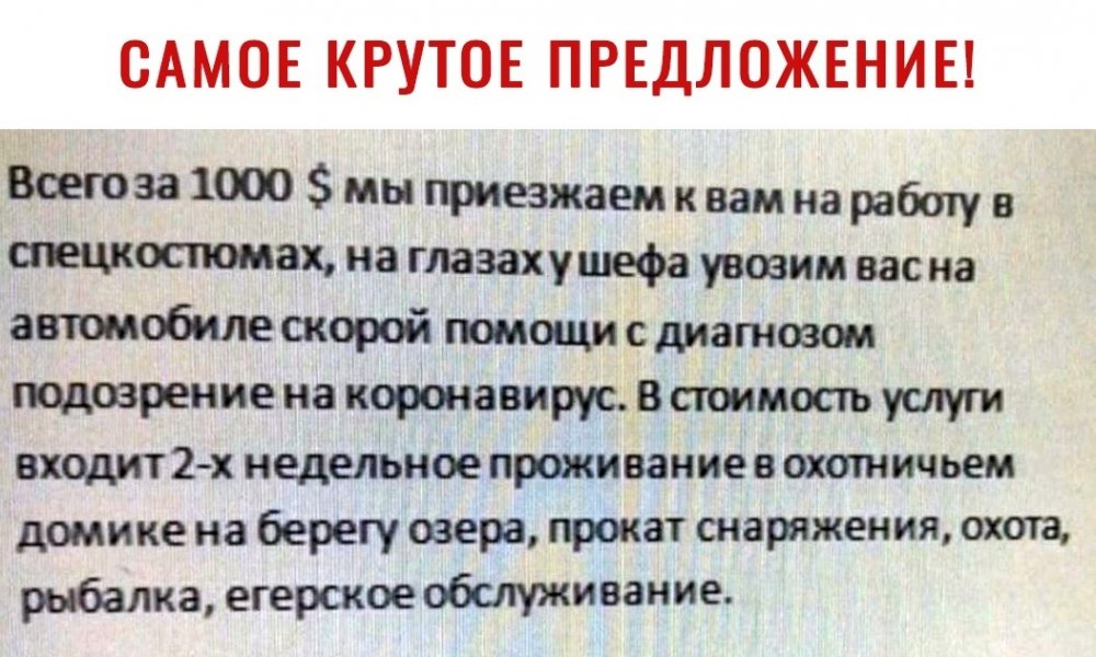 Предложение весна 2020.
