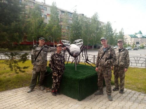 Не дай Бог таких комаров)