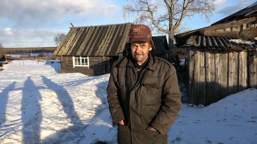 Деревня Лобановчи - Броневик. Живет один житель Александр Федорович. Республика Коми.