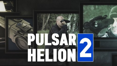 Тепловизор Pulsar Helion2 XP50 в диком лесу