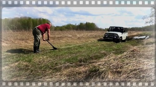 Лебёдка и якорь Грузин для УАЗа, с таким комплектом в беде не останешься.