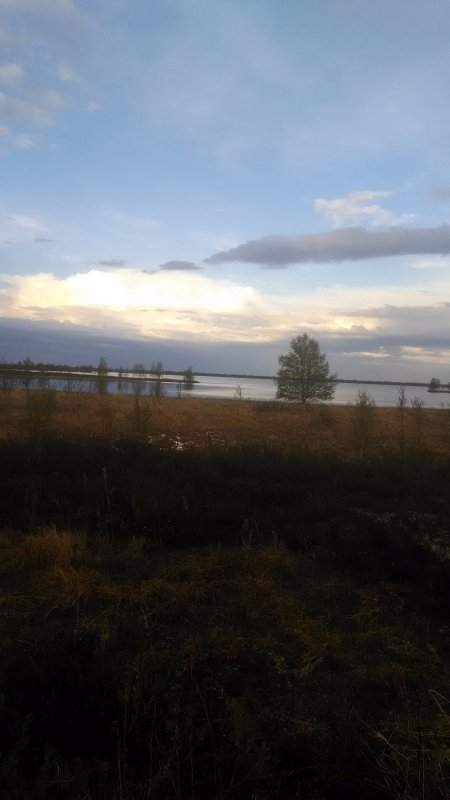 Вечерело