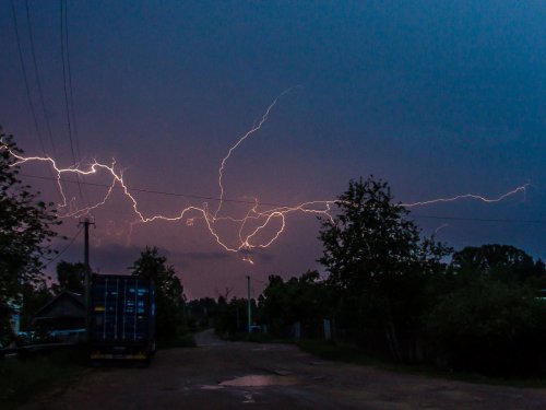 Вечерняя гроза.