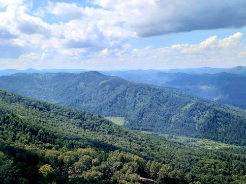 Панорама гор.