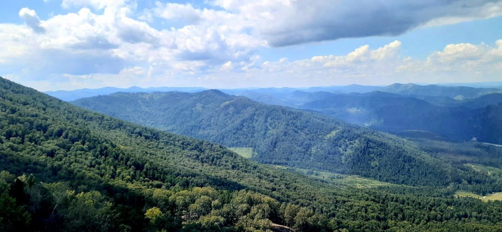 Панорама гор.