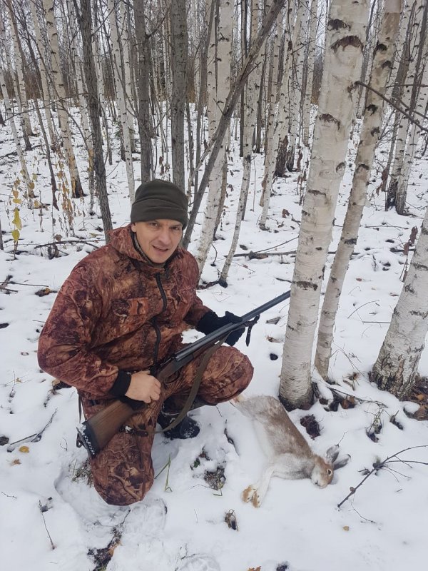 Первый по первому снегу.