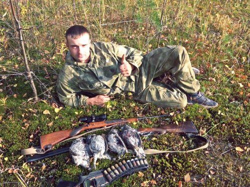 Охота на рябчика.