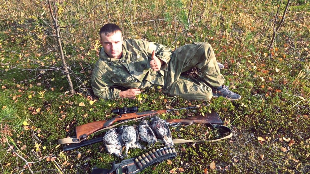 Охота на рябчика.