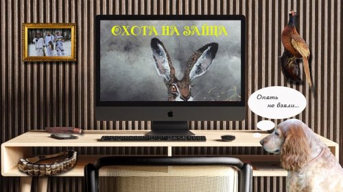 Охота на зайца. С днем народного единства!