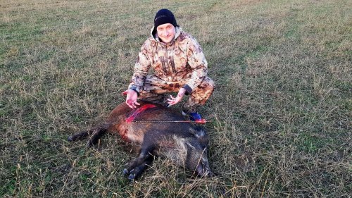 MISSION MXB 400 Охота на кабана с вышки / Hunting boar from the tower