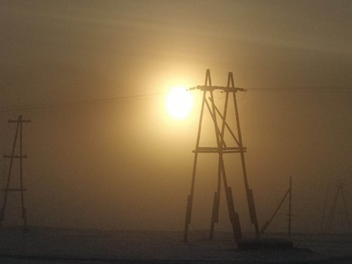 Рассвет. -46