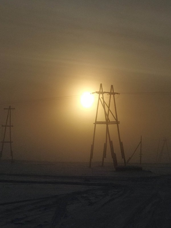 Рассвет. -46