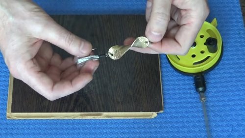 Уловистая блесна ТАЙФУН.  Самодельная блесна.
