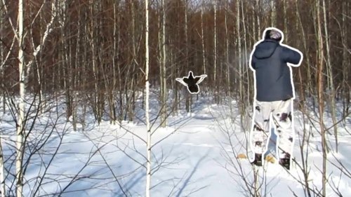 Закрытие сезона по боровой. Охота на косача с лунок